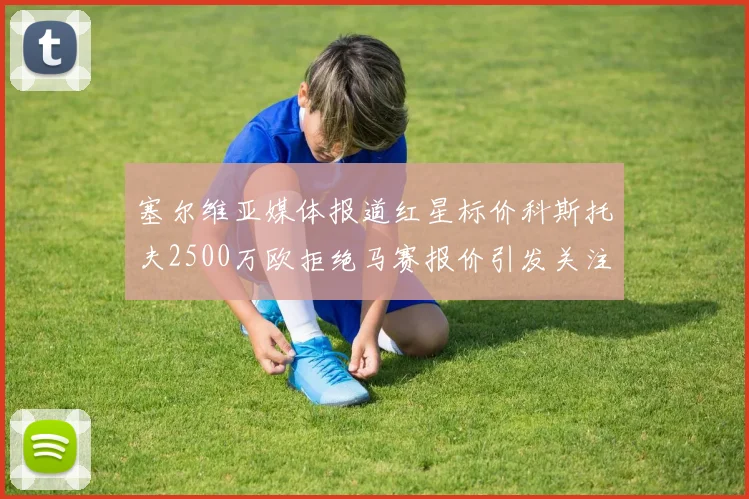 塞尔维亚媒体报道红星标价科斯托夫2500万欧拒绝马赛报价引发关注